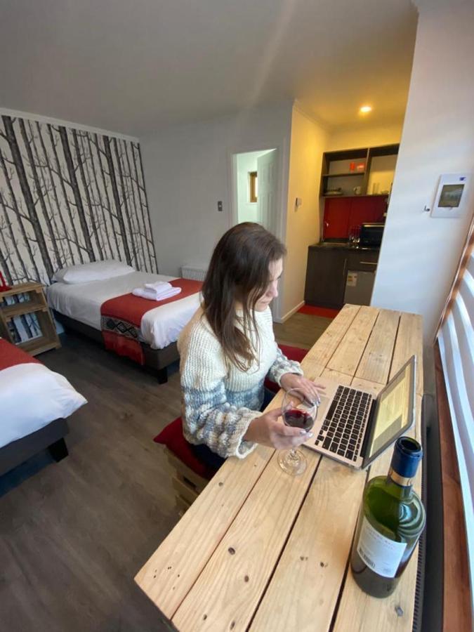 Rumbo Suites Punta Arenas Bagian luar foto